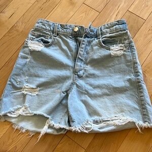 Zara denim shorts